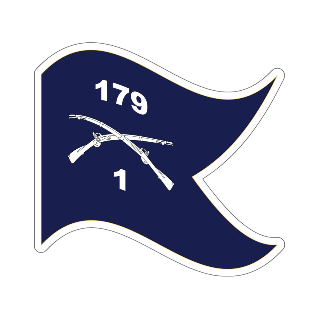 Kiss-Cut Stickers - 1st Battalion, 179th Infantry Regiment - Guidon ...