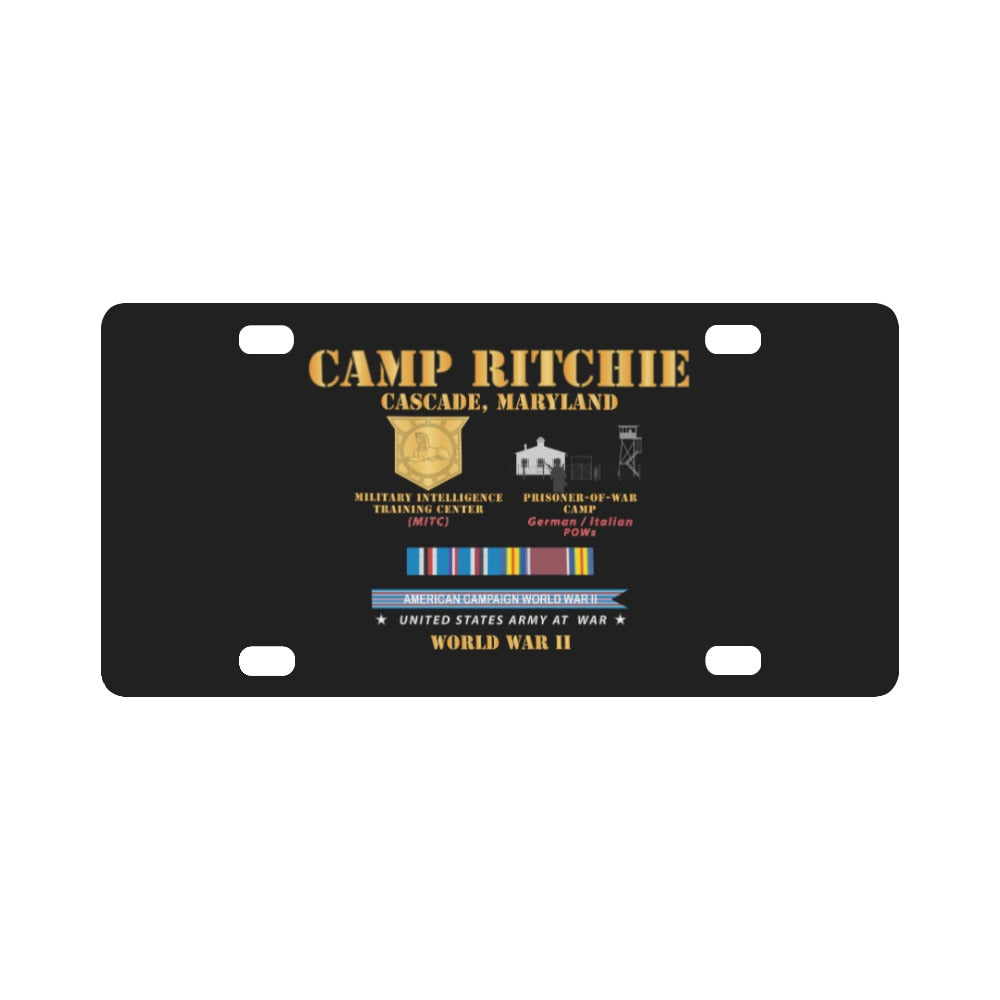 Camp Ritchie - Cascade, Maryland - MITC, POW Camp w SVC AMCAM - WWII X ...