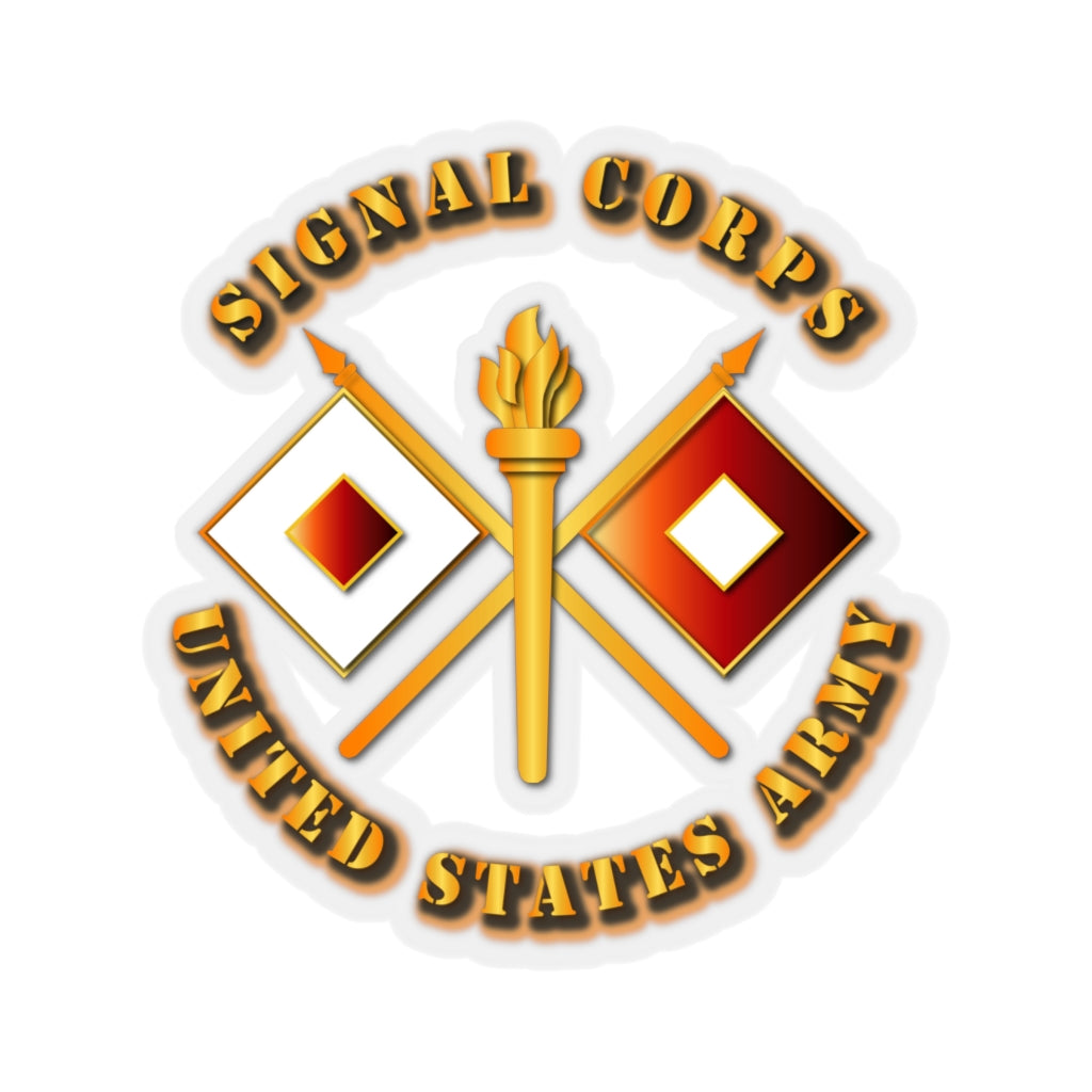 Kiss-Cut Stickers - Army - Signal Corps – MIP Brand Store