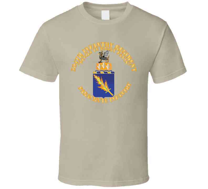 Army - Coa - 504th Infantry Regiment X 300 V1 Classic T Shirt – MIP ...